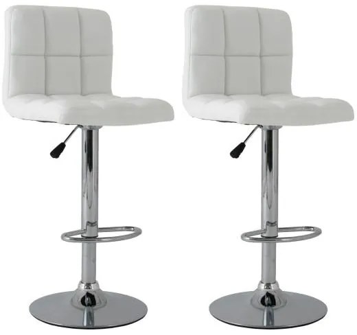 2x Barová stolička Hawaj CL-3232-1 | biela