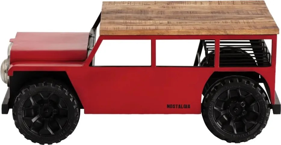 furniture-nabytek.cz - Konferenční stolek Adventure červený