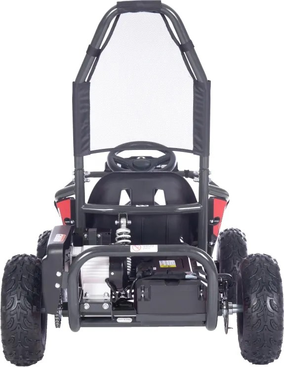 Ramiz Elektrická motokára MAIGHTY Čierna