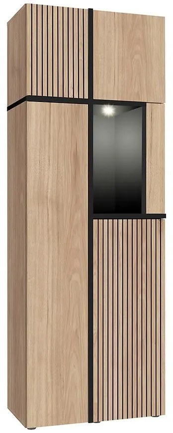 Vitrína Vysoký Cross HJZ CS WSW hickory jackson