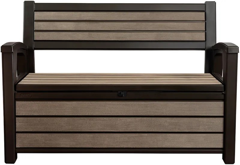 KETER HUDSON STORAGE BENCH 227L Úložná lavice 132,7 x 61,2 x 89 cm, hnedá 17204490