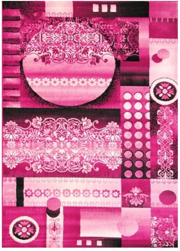 Kusový koberec Aspen ružový, Velikosti 120x170cm