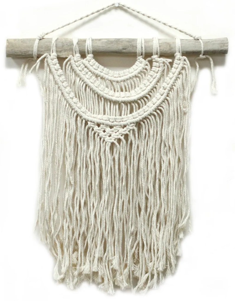 Macramé záves - Tri Vlny