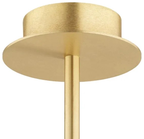 Argon 6307 - Luster na tyči PALOMA 3xE14/7W/230V zlatá/biela