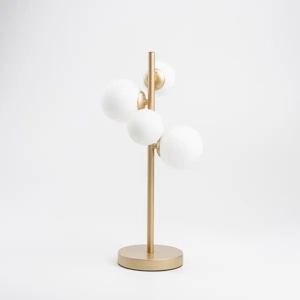 Brilagi - LED Stolná lampa MILLA 4xG9/3W/230V zlatá/biela