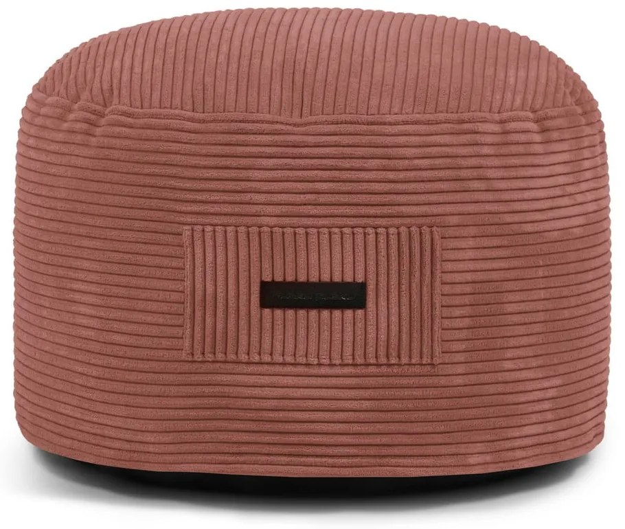 Menčestrový taburet v tehlovej farbe Om 60 – SLOWDOWN