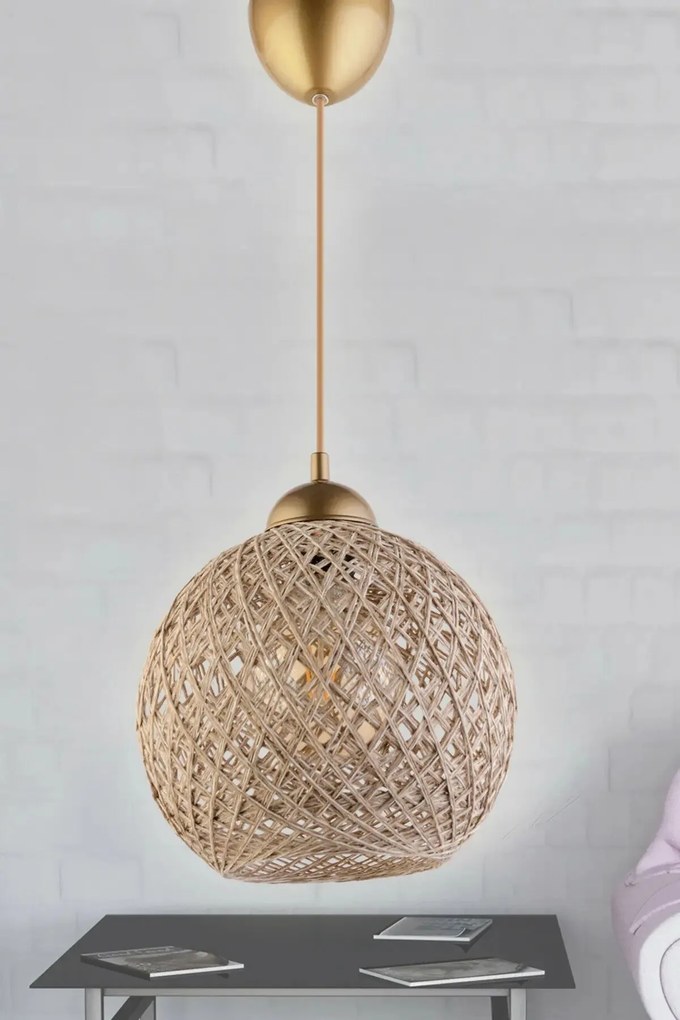 Stropní svítidlo DL170 bílo-zlaté