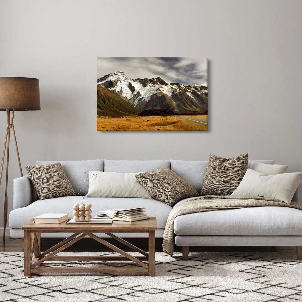 Obraz hory Sefton, Nový Zéland (90x60 cm)