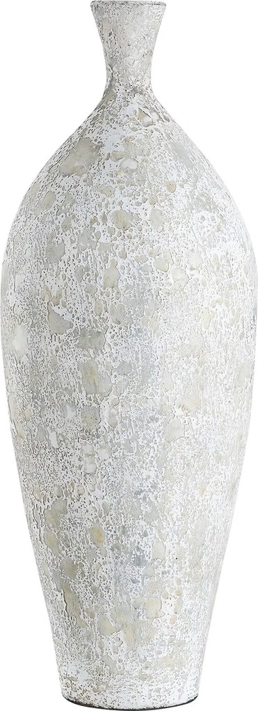 Váza Dafni 30x79cm biela sivá
