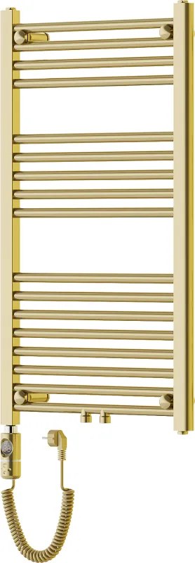 Mexen Mars, elektrické vykurovacie teleso 900 x 500 mm, 300 W, zlatá lesklá, W110-0900-500-2300-50