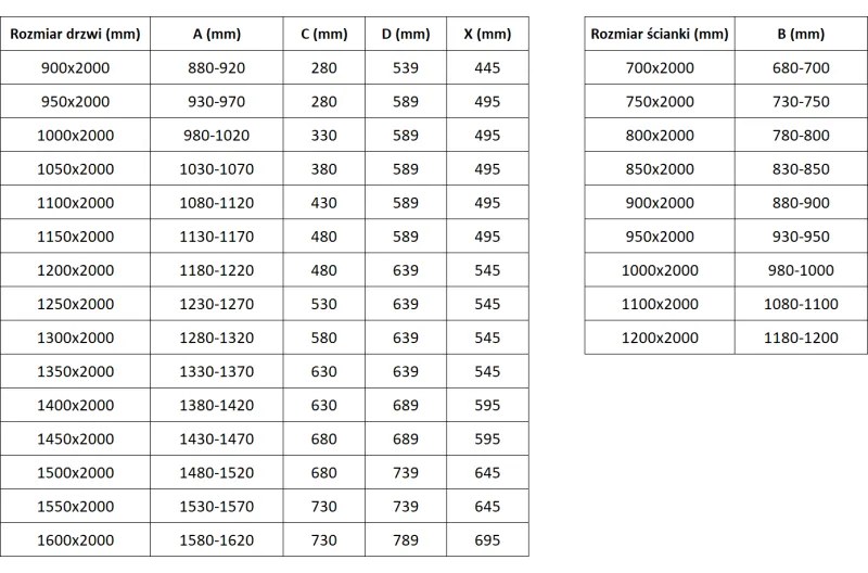 Mexen Exo, sprchovací kút s krídlovými dverami 140 x 90 cm, 6mm číre sklo, chrómový profil, 819-140-090-01-00