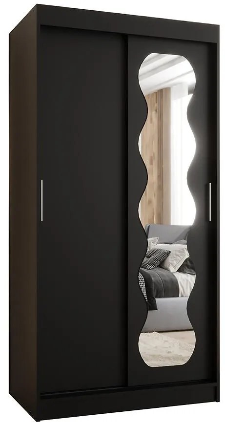 Skriňa Spoti 100 čierna