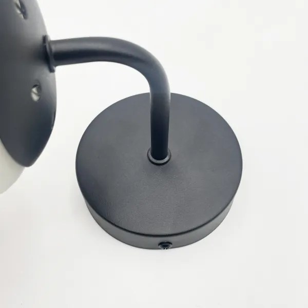 Brilagi - Nástenné svietidlo MALIVA 1xE14/15W/230V čierna/biela