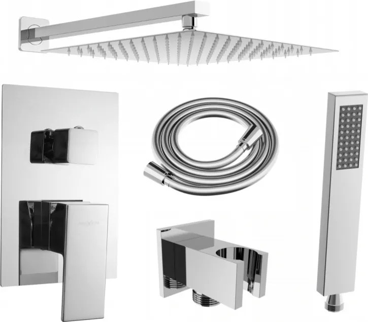 Mexen Uno, podomietkový sprchový set DR02, chrómová, 71435DR02-00