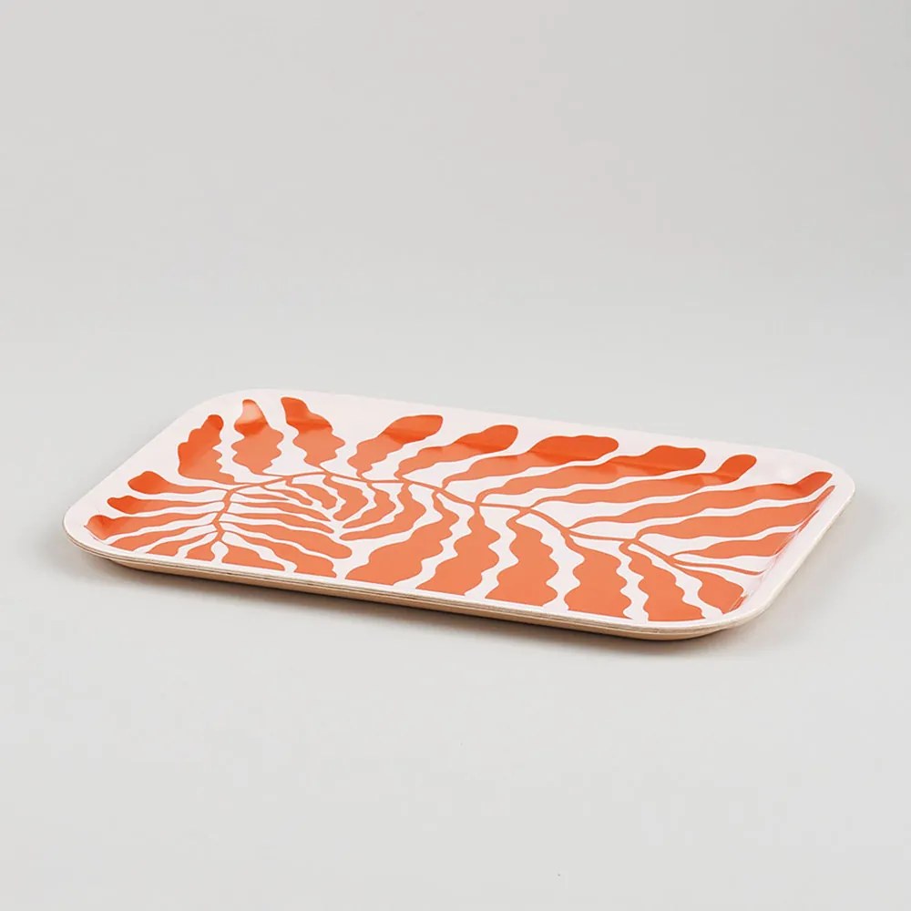Wrap Ilustrovaný Tácka Art Trays by Linnéa Andersson malý červený