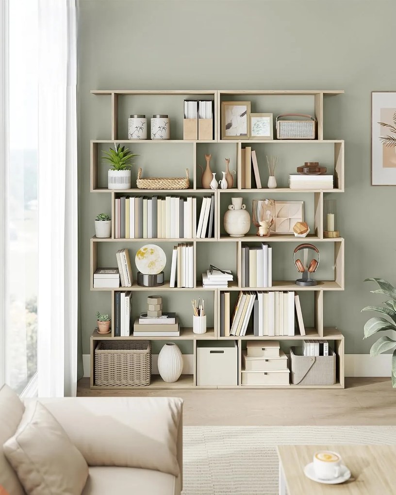 Knihovna Vasagle Medo 70 cm hnědá