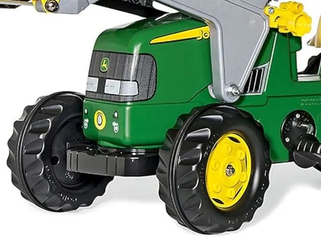 Šlapací traktor s lyžicou a prívesom Rolly Toys 811496 John Deere