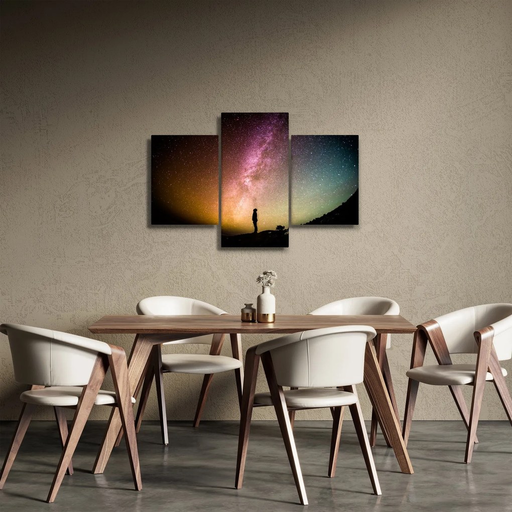 Obraz - obloha plná hviezd (90x60 cm)