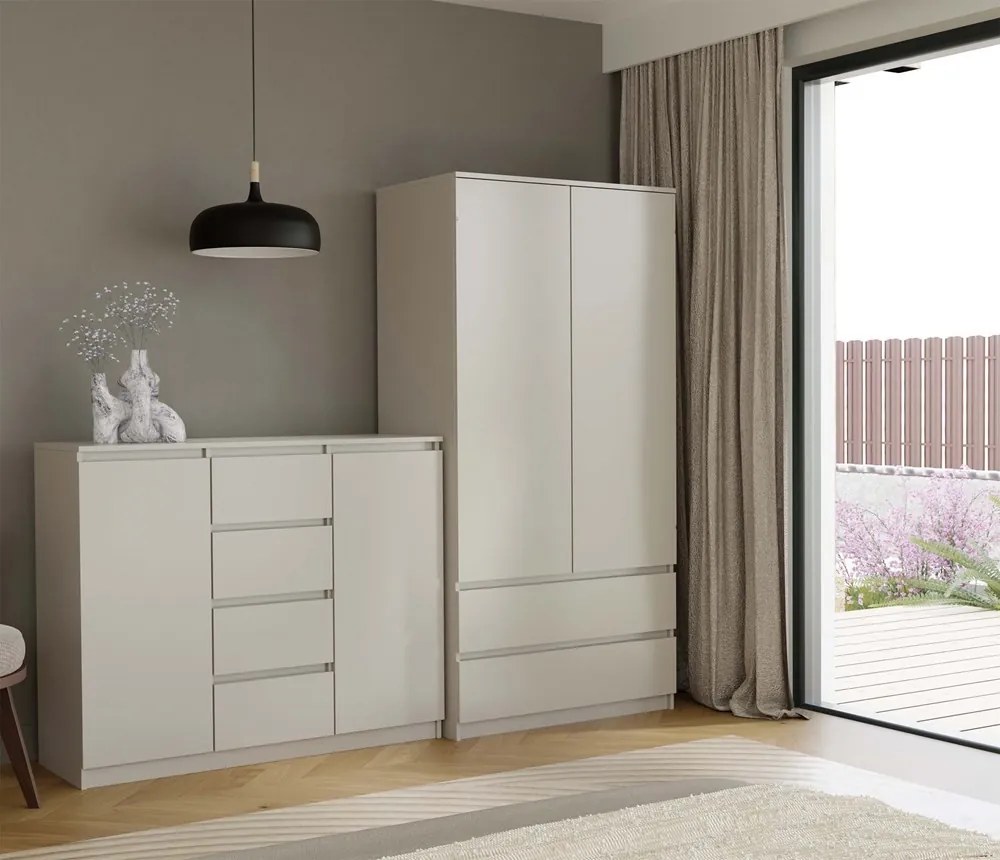 Komoda Malwa 2D4S 120 cm kašmírová