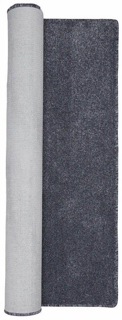 Vopi, Koberec behúň na mieru Apollo Soft antra, šíre 120 cm, šedá, chodba / predsieň