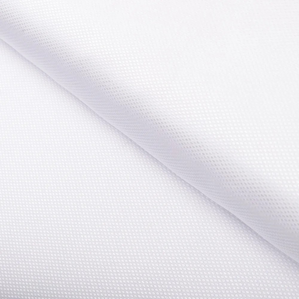 Biante Dekoračný behúň na stôl Monako PM-126 Drobný nopkový vzor biely 20x120 cm