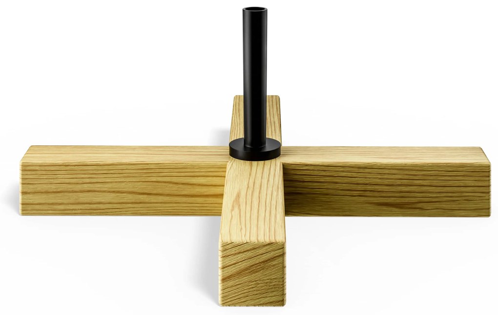 InternetovaZahrada Umelý vianočný stromček 150 cm + drevený stojan