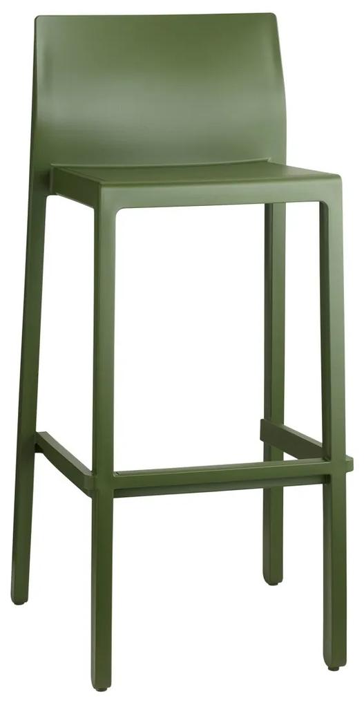 SCAB Záhradná barová stolička KATE 2344 H75, plast