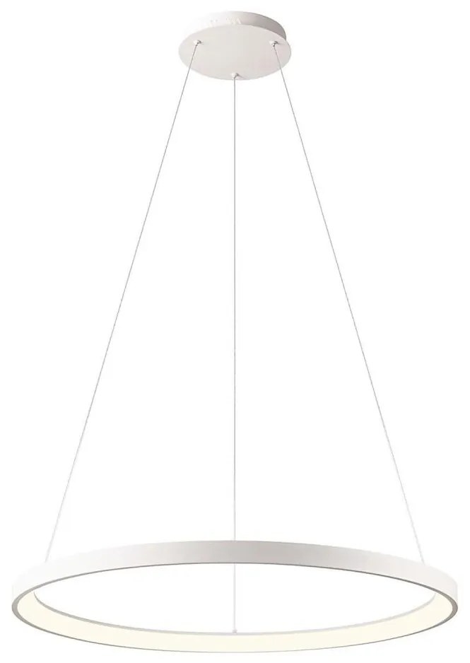 Redo 01-2675 - Stmievateľný LED luster na lankách ICONIC LED/60W/230V pr. 78 cm biela