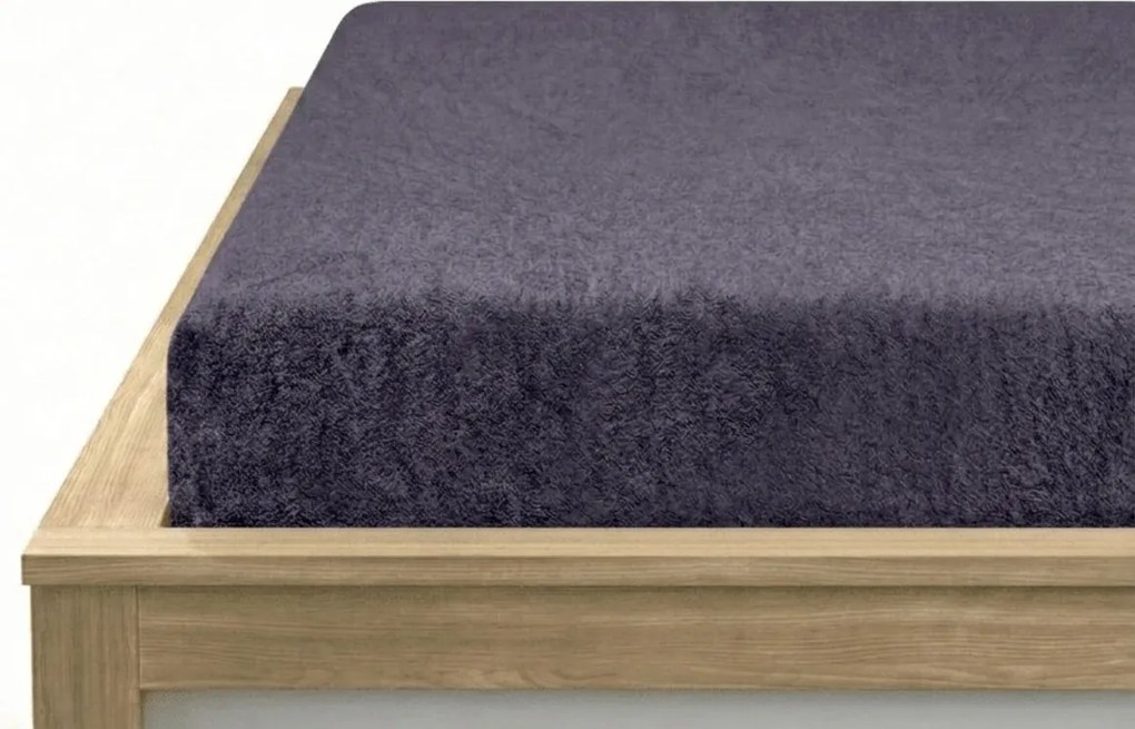 Froté plachta EXCLUSIVE modrosivá 200x220 cm