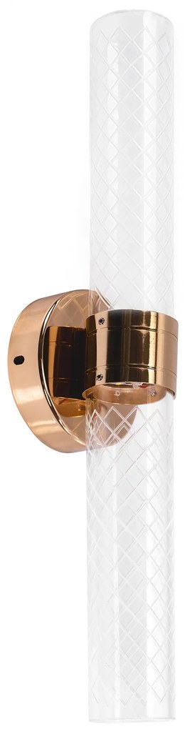 Toolight Toolight, LED nástenné svietidlo 7W, 3000K, LHJ070-W, ružové zlato, OSW-60038