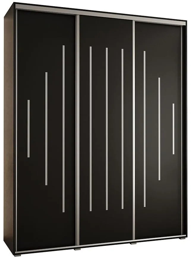 Skriňa 45 Canaris 12 200 čierna/silver