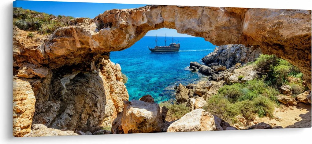 Obraz - Cape Greco (120x50 cm)