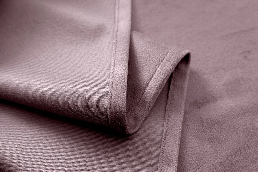 Svetlofialový zatemňovací záves VELVET 140x250 cm Zavesenie: Riasiaca páska