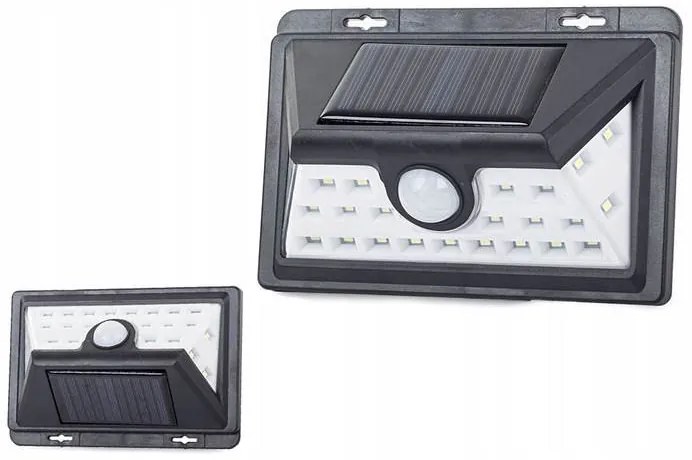 Verk 15532 Solárne vonkajšie 24 LED SMD osvetlenie s pohybovým senzorom