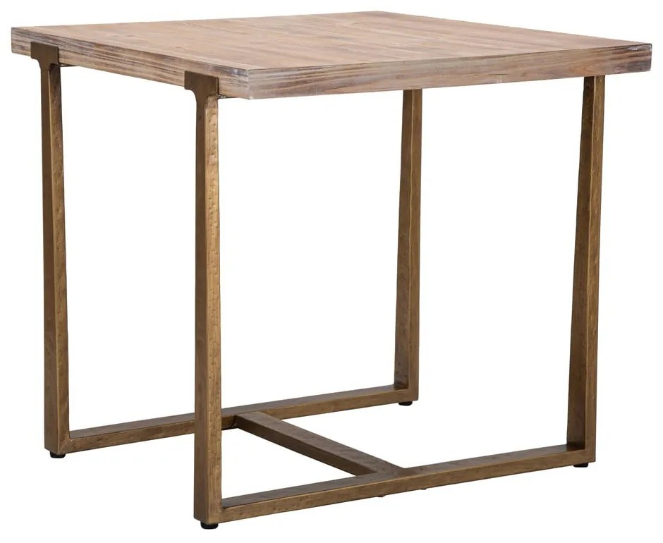 Jedálenský stôl v prírodnej farbe 80x80 cm Ankara – Mauro Ferretti