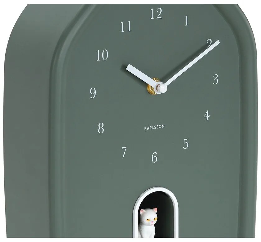 Nástenné hodiny Modern Kitty – Karlsson