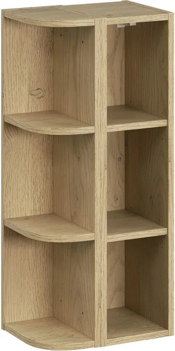 Kúpeľňový regál UNI 35 cm dub cremona