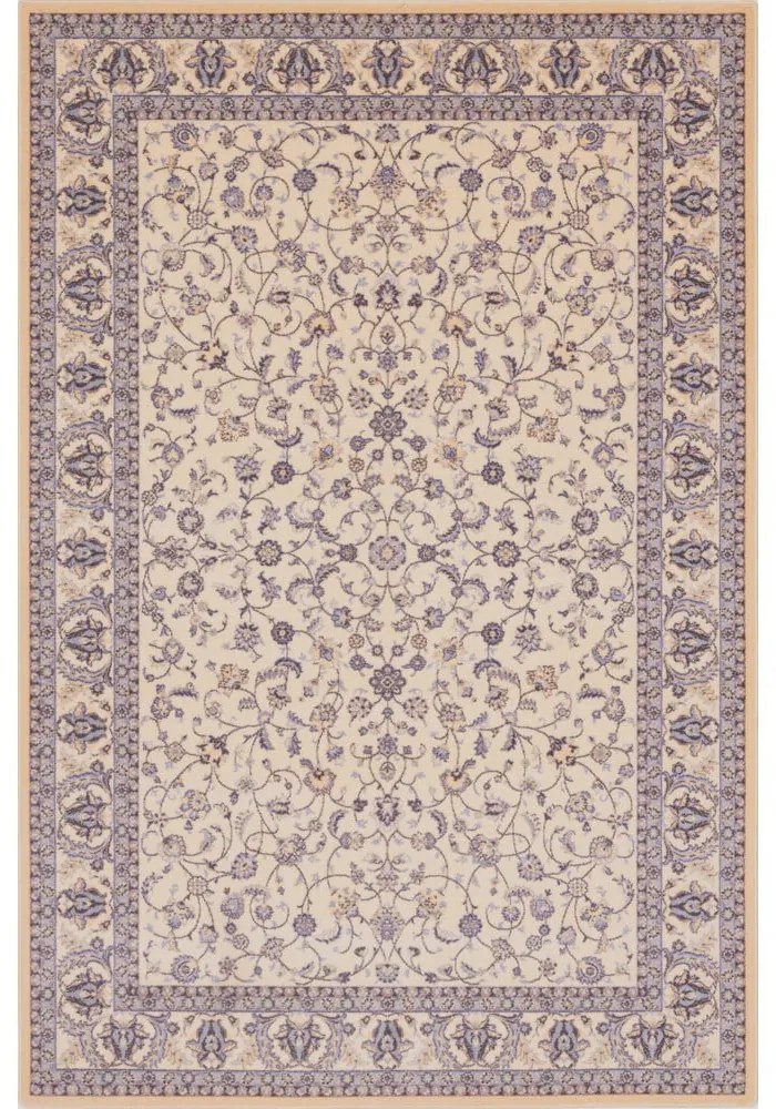 Krémovobiely vlnený koberec 160x240 cm Philip – Agnella