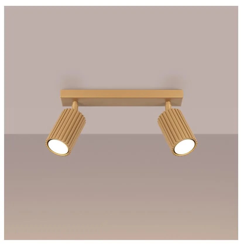 Brilagi - Bodové svietidlo CRESTO 2xGU10/10W/230V zlatá