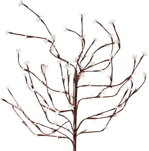 LED RGBW Solárne svietidlo TREE LED/0,1W/1,2V 600 mAh IP44 hnedá