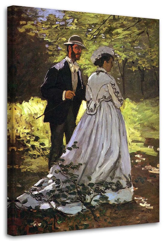 Gario Obraz na plátne Bazille a Camille - Claude Monet, reprodukcia Rozmery: 80 x 120 cm