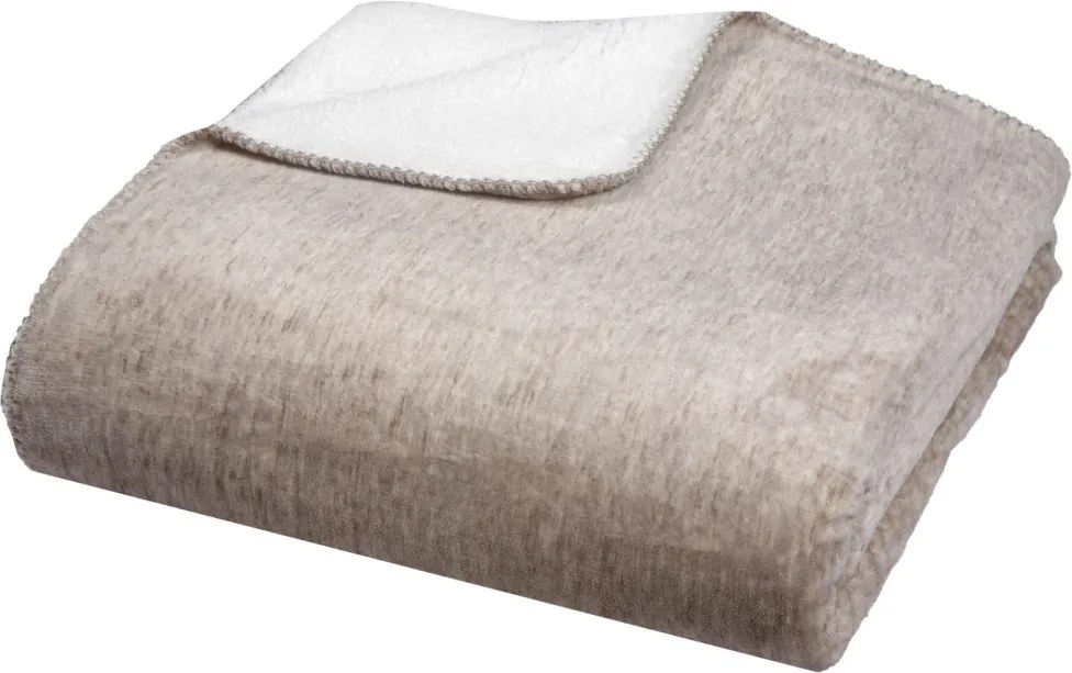 Deka Melange 150x200 cm, taupe