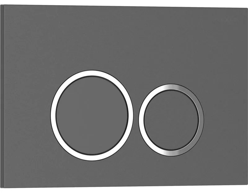 Mexen Tex 01, splachovacie tlačidlo, šedá, 6101-05