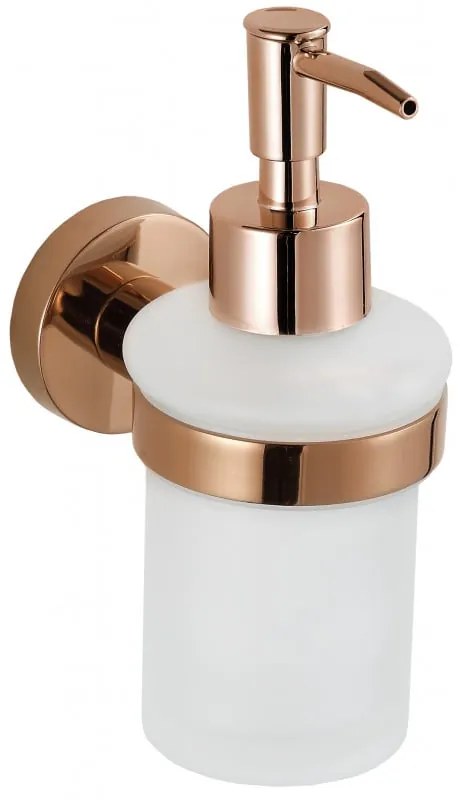 Mexen príslušenstvo, REMO dávkovač mydla, ružová-zlatá, 70507388-60