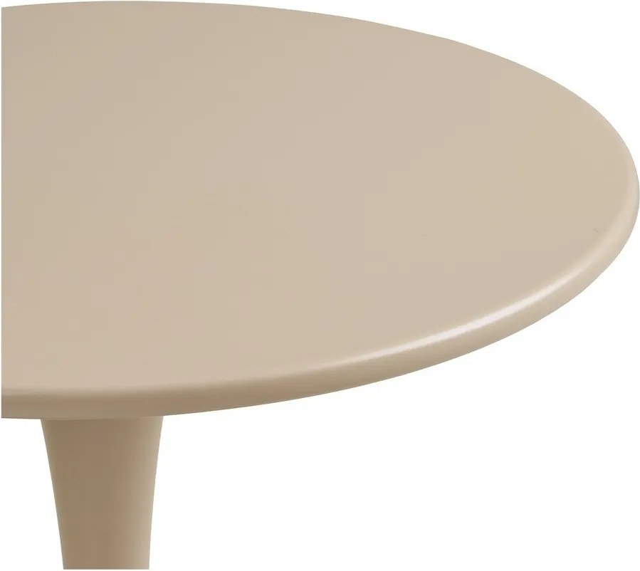 Kovový okrúhly záhradný jedálenský stôl ø 60 cm Meira – House Nordic