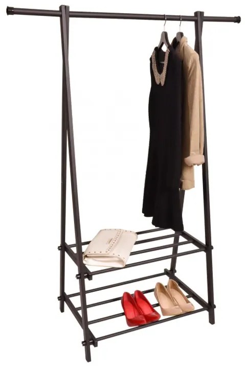 Wellhox Vešiakový stojan s policami