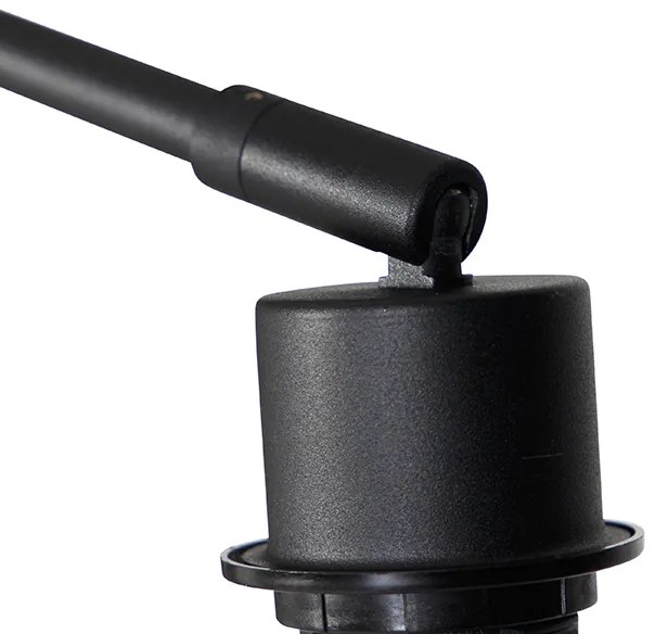 Moderná stojaca lampa čierna nastaviteľná - Editor