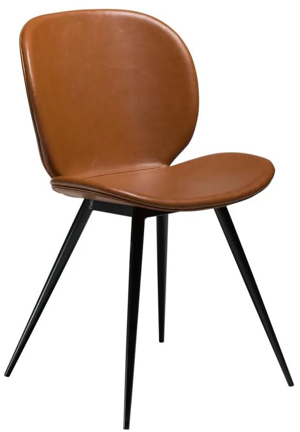 Hnedá koženková stolička DAN-FORM Denmark Cloud