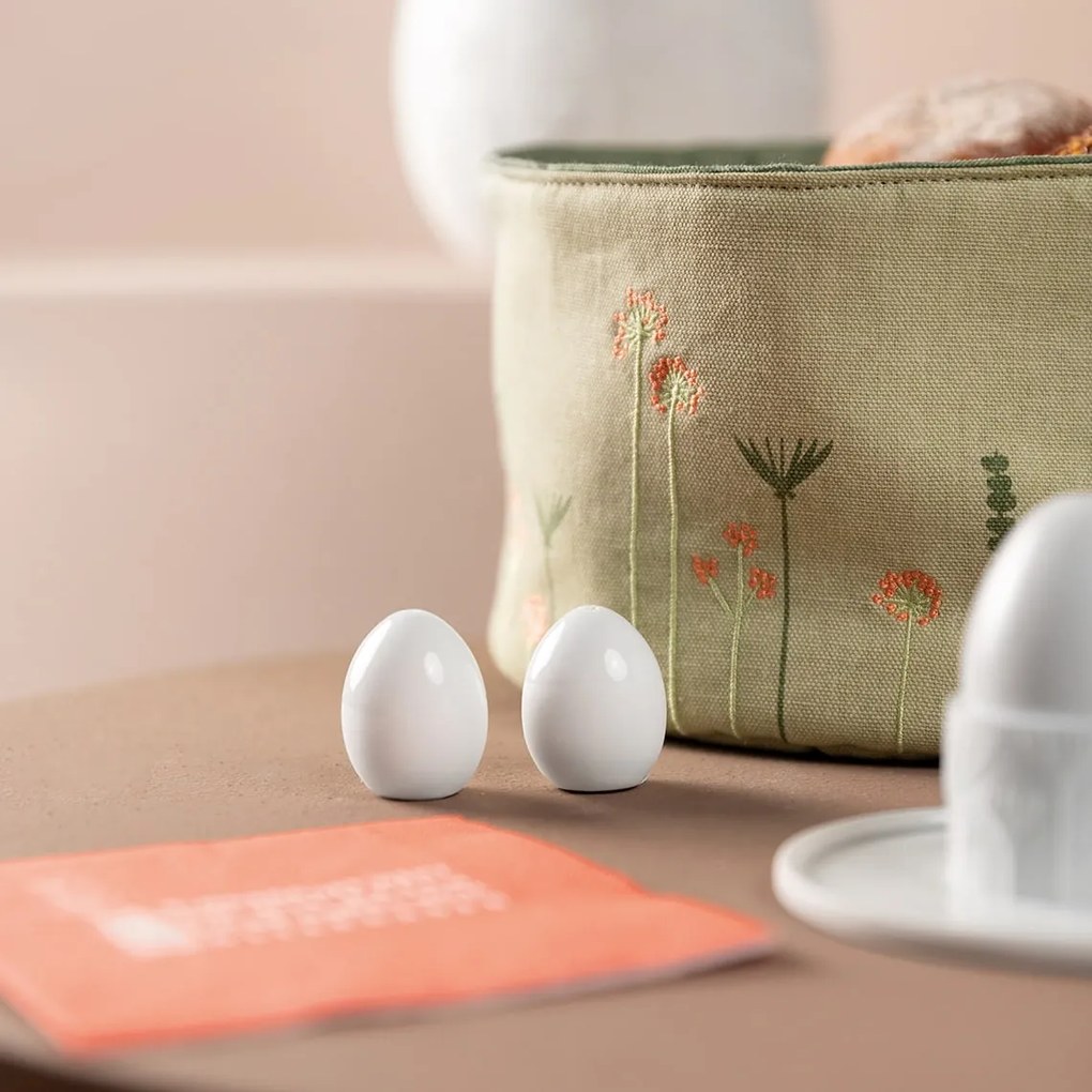 räder Bavlnený košík na pečivo Green Meadow