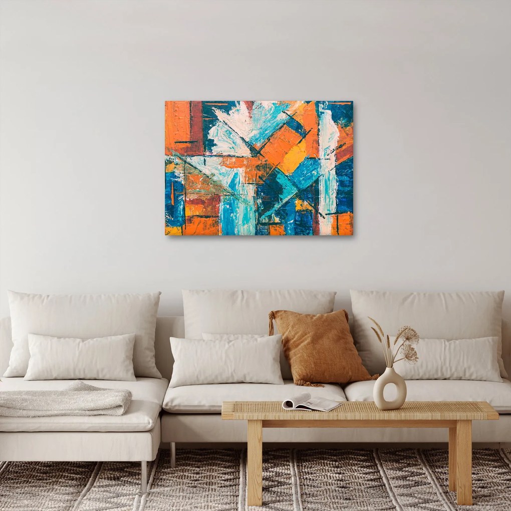 Obraz - Abstrakcia (70x50 cm)